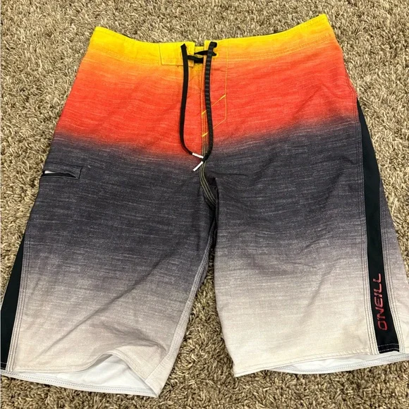 Billabong Black and Gray Board Shorts - Picture 5 of 7